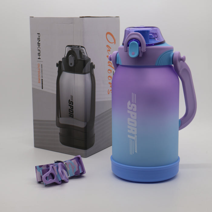 Pinkah Sport Vaccum Bottle  With Straw - 1600 mL