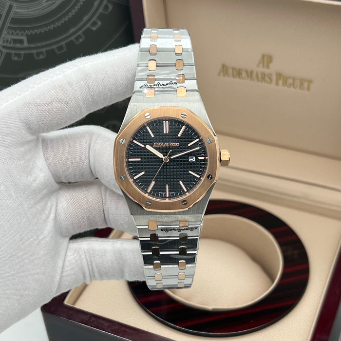 Audemars Piguet Royal Oak Selfwinding 41mm – Black & Pink Gold