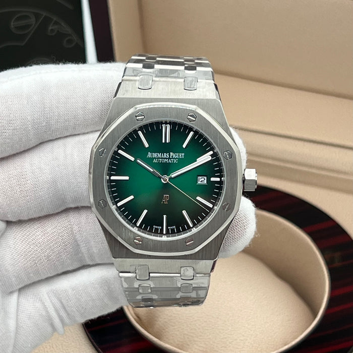 Audemars Piguet Royal Oak "Jumbo" Extra-Thin – Smoked Green Dial