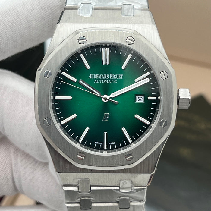 Audemars Piguet Royal Oak "Jumbo" Extra-Thin – Smoked Green Dial