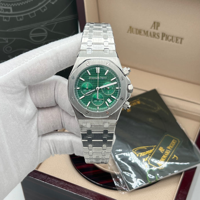 Audemars Piguet Royal Oak Chronograph 41mm – Green Dial & Steel