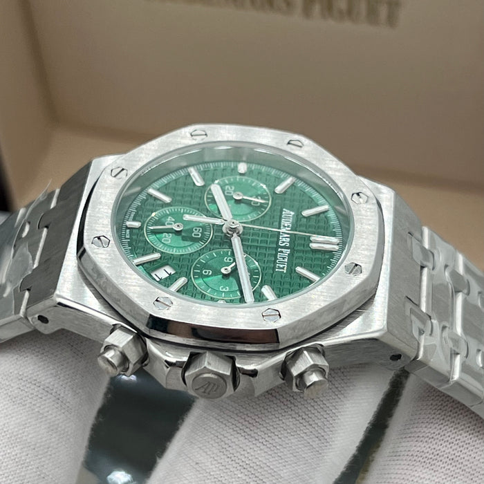 Audemars Piguet Royal Oak Chronograph 41mm – Green Dial & Steel