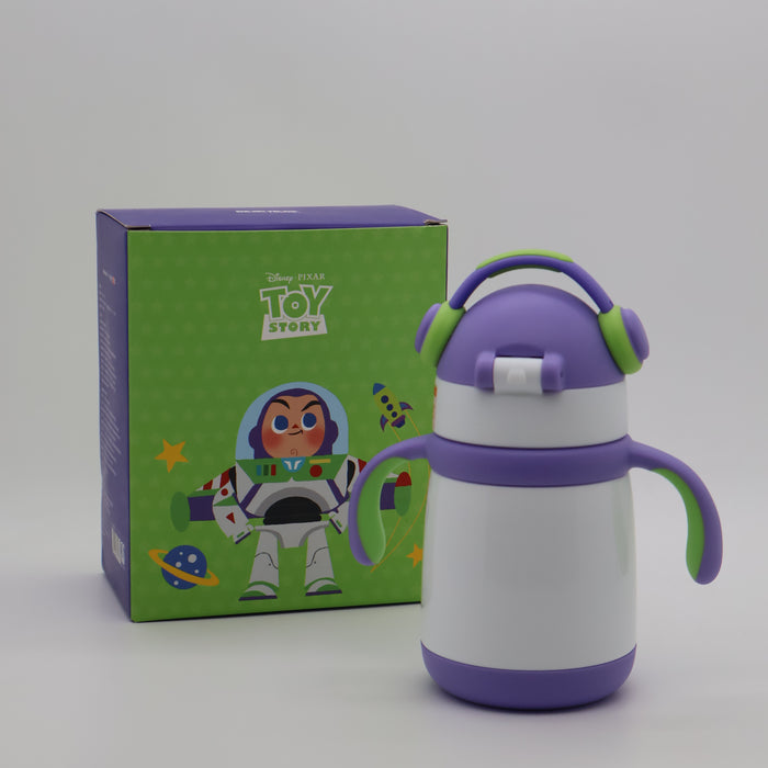 Disney 300ml thermo stainless steel straw mug portable Children’s shaped cup