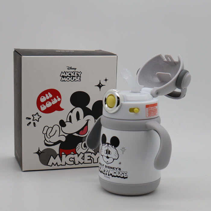 Disney 300ml thermo stainless steel straw mug portable Children’s shaped cup