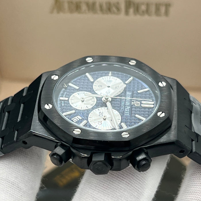 Audemars Piguet Royal Oak Chronograph 41mm – Black & Blue "Panda"