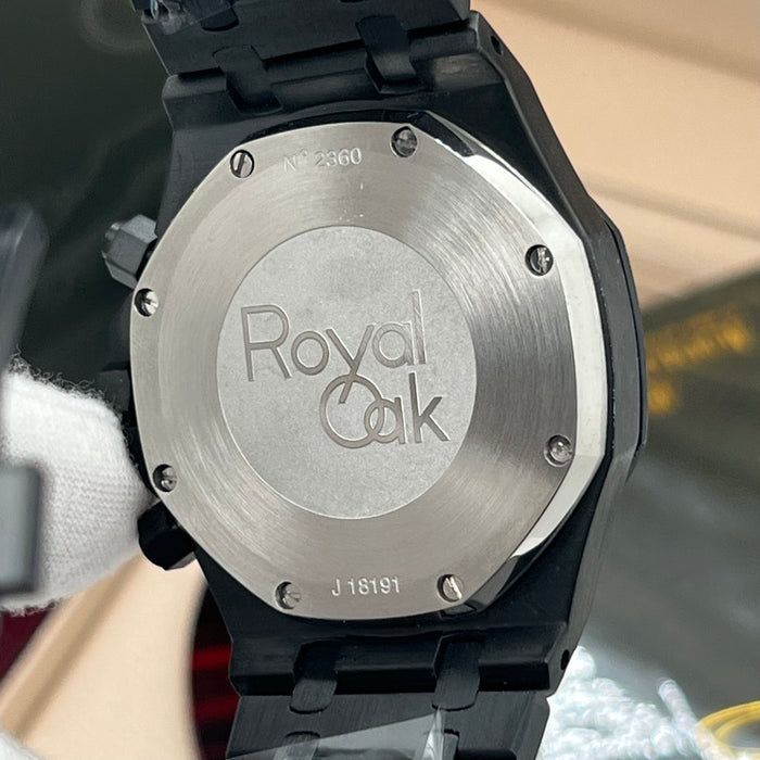 Audemars Piguet Royal Oak Chronograph 41mm – Black & Blue "Panda"