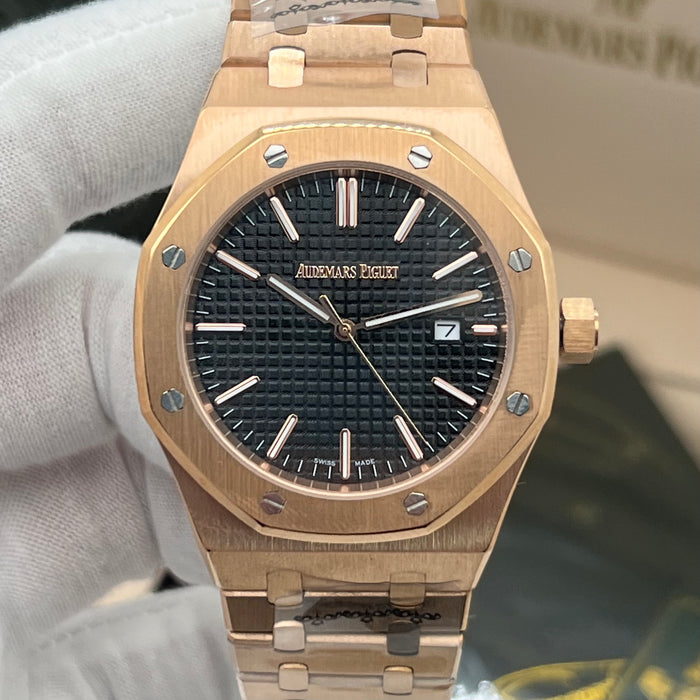Audemars Piguet Royal Oak Selfwinding 41mm – Gold & Black Dial