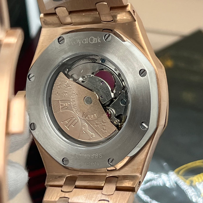 Audemars Piguet Royal Oak Selfwinding 41mm – Rose Gold & White Dial
