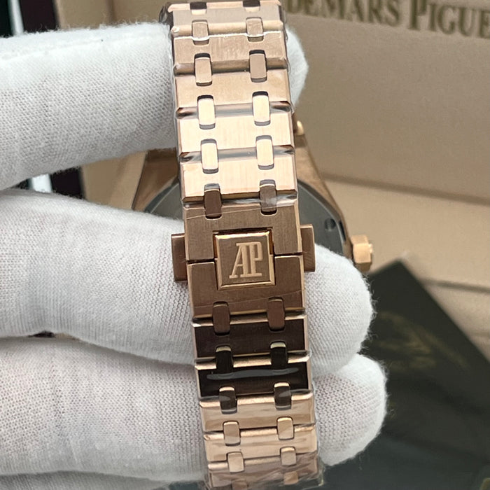 Audemars Piguet Royal Oak Selfwinding 41mm – Rose Gold & White Dial