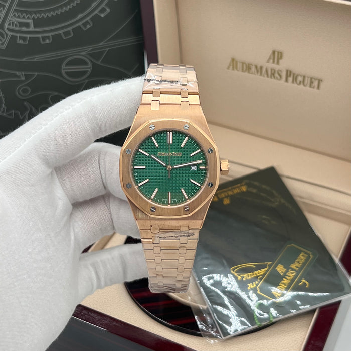 Audemars Piguet Royal Oak Selfwinding 41mm – Rose Gold & Green