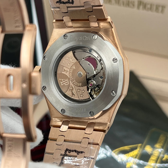 Audemars Piguet Royal Oak Selfwinding 41mm – Rose Gold & Green