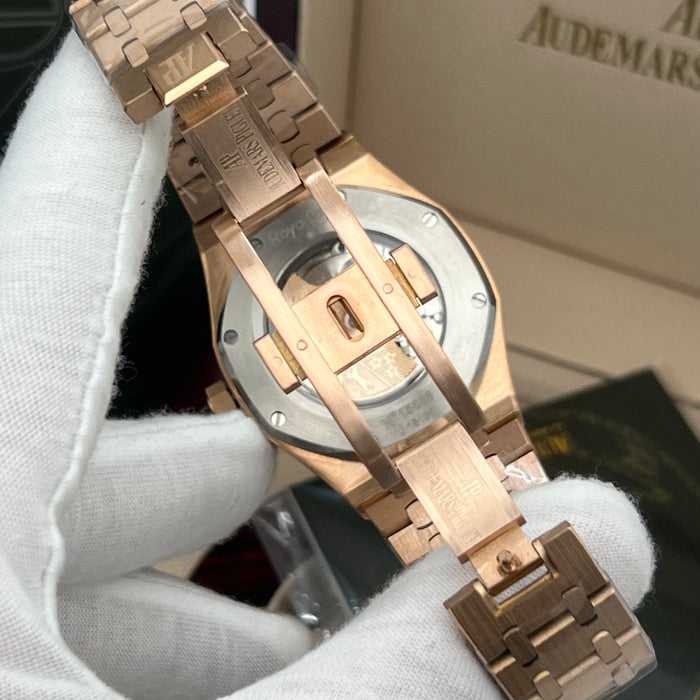 Audemars Piguet Royal Oak Selfwinding 41mm – Rose Gold & Green