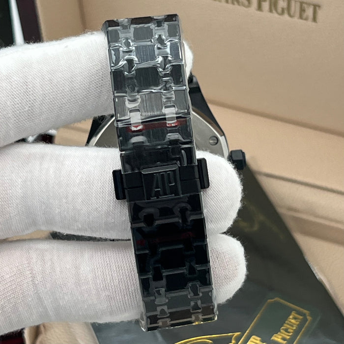 Audemars Piguet Royal Oak Openworked 41mm – Black DLC & Gold Skeleton
