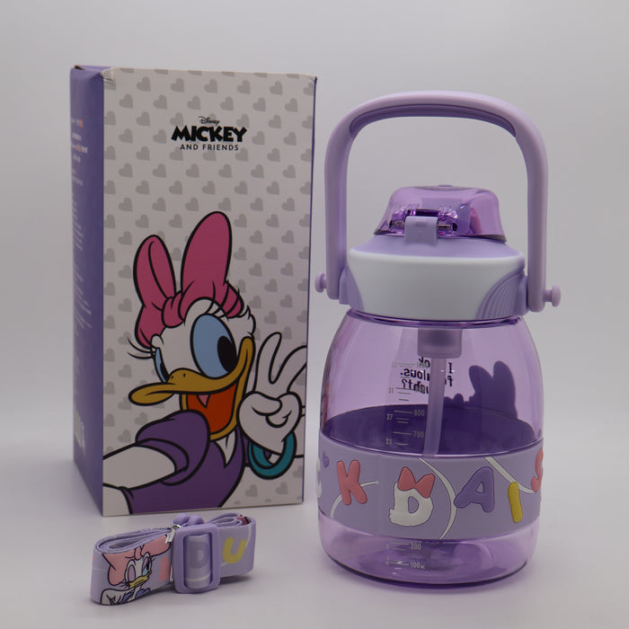 Disney Large-Capacity Ton Barrel 1.200mL Outdoor Summer Travel Water Bottle