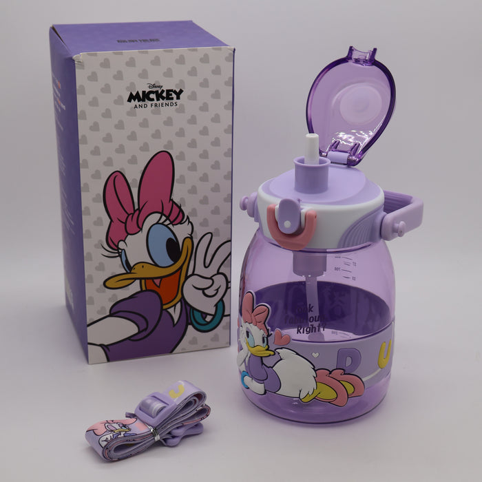 Disney Large-Capacity Ton Barrel 1.200mL Outdoor Summer Travel Water Bottle
