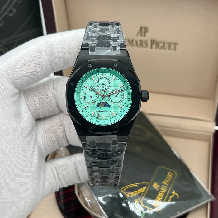 Audemars Piguet Royal Oak Perpetual Calendar – Black Ceramic & Turquoise Dial