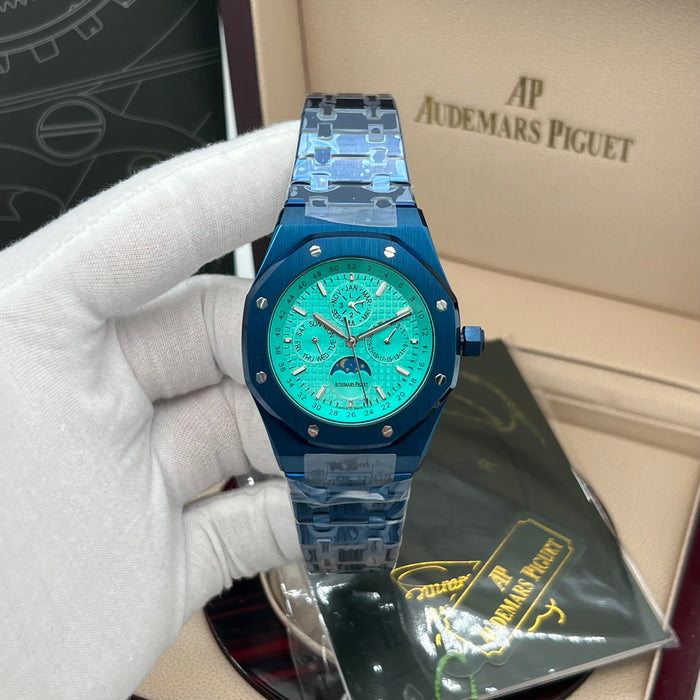 Audemars Piguet Royal Oak Perpetual Calendar – Blue Ceramic & Turquoise Dial