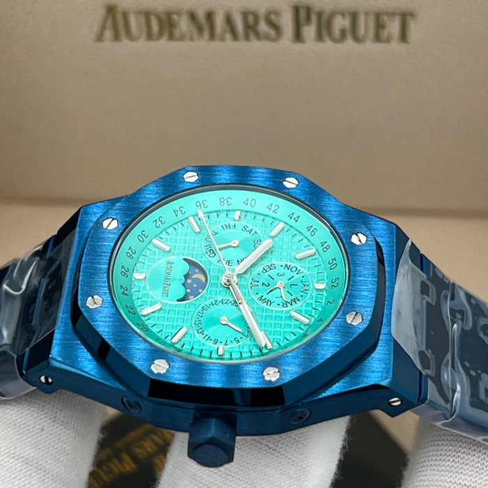 Audemars Piguet Royal Oak Perpetual Calendar – Blue Ceramic & Turquoise Dial