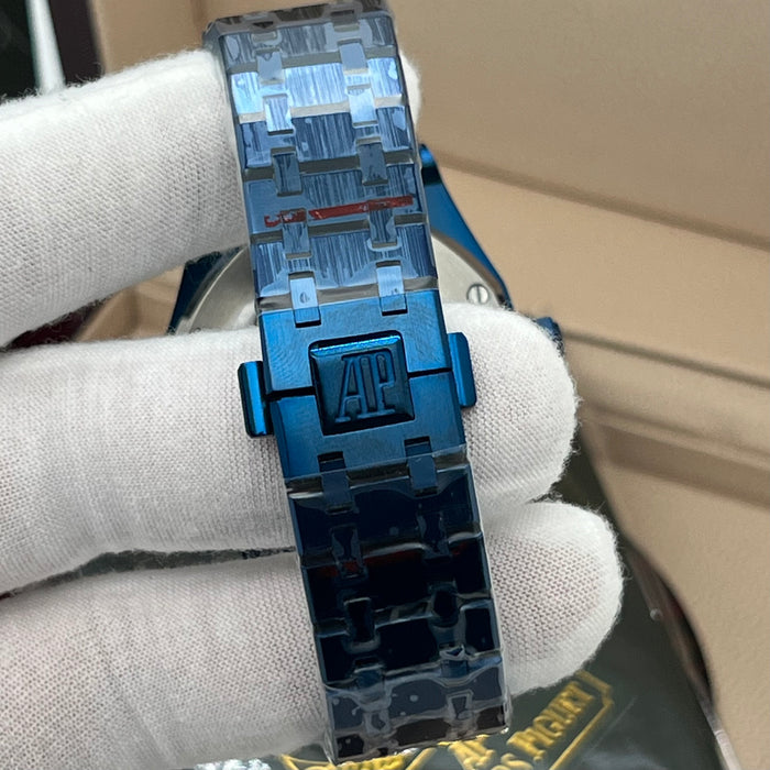 Audemars Piguet Royal Oak Perpetual Calendar – Blue Ceramic & Turquoise Dial