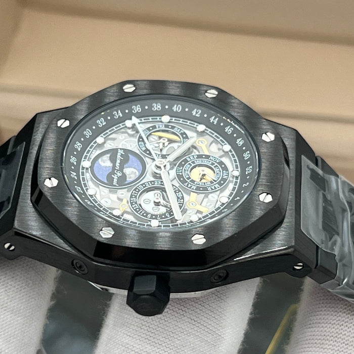 Audemars Piguet Royal Oak Perpetual Calendar Openworked – Black Ceramic
