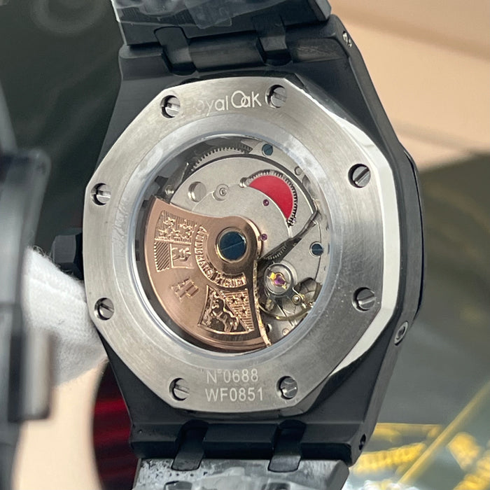Audemars Piguet Royal Oak Perpetual Calendar Openworked – Black Ceramic