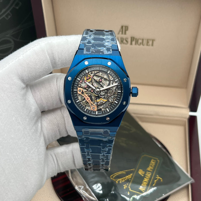 Audemars Piguet Royal Oak Double Balance Wheel Openworked – Blue Ceramic