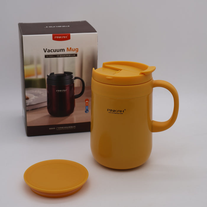 Pinkah Stainless Steel  Vacuum Thermos Cup Mug 500ml