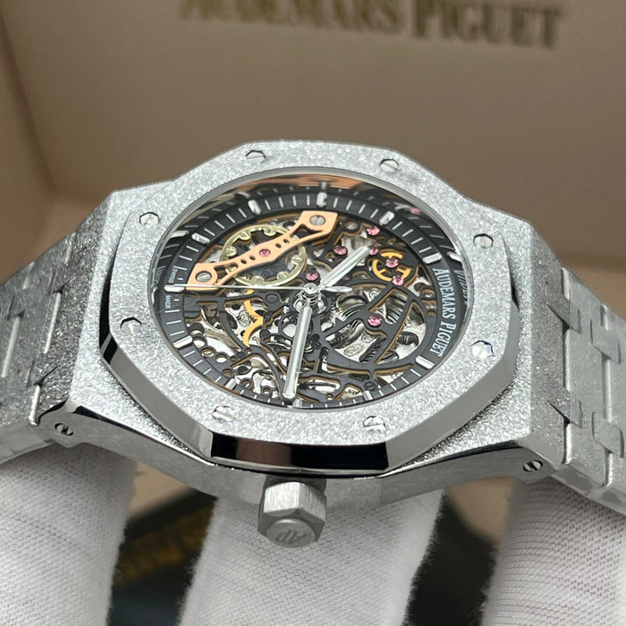 Audemars Piguet Royal Oak Double Balance Wheel Openworked – Frosted White Gold