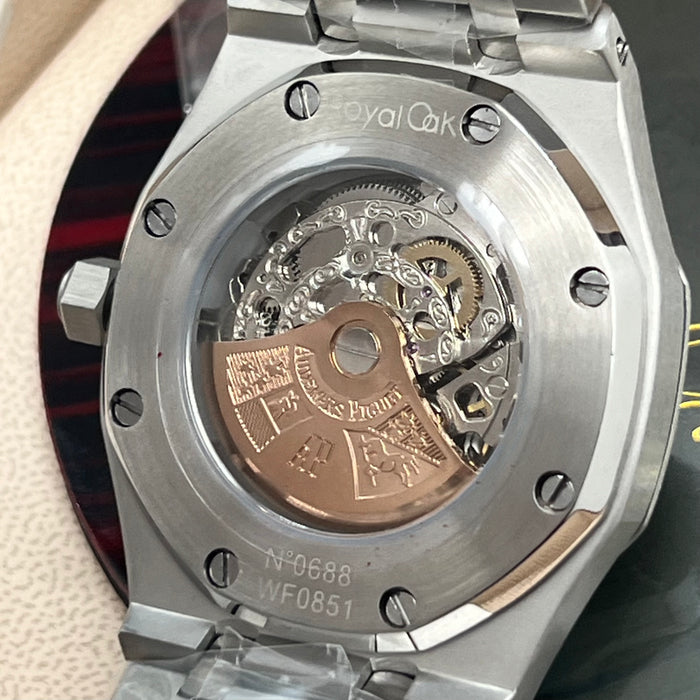 Audemars Piguet Royal Oak Double Balance Wheel Openworked – Frosted White Gold
