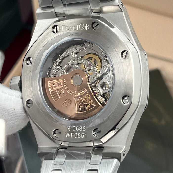 Audemars Piguet Royal Oak Double Balance Wheel Openworked – Stainless Steel with Pink Gold Accents