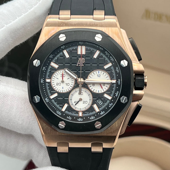 Audemars Piguet Royal Oak Offshore Selfwinding Chronograph – Rose Gold & Black Ceramic
