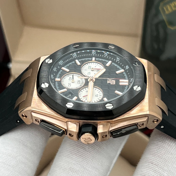 Audemars Piguet Royal Oak Offshore Selfwinding Chronograph – Rose Gold & Black Ceramic