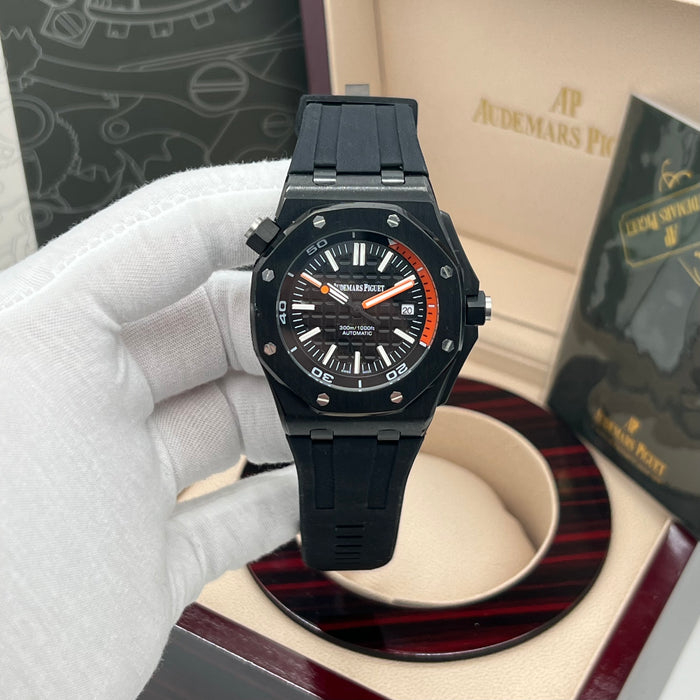 Audemars Piguet Royal Oak Offshore Diver – Forged Carbon & Ceramic Stealth Edition