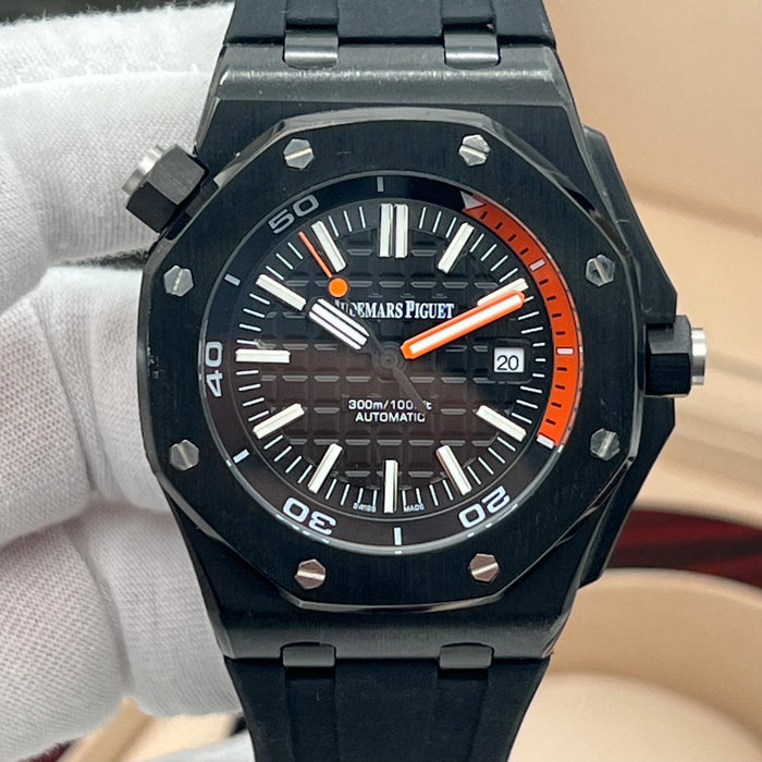 Audemars Piguet Royal Oak Offshore Diver – Forged Carbon & Ceramic Stealth Edition