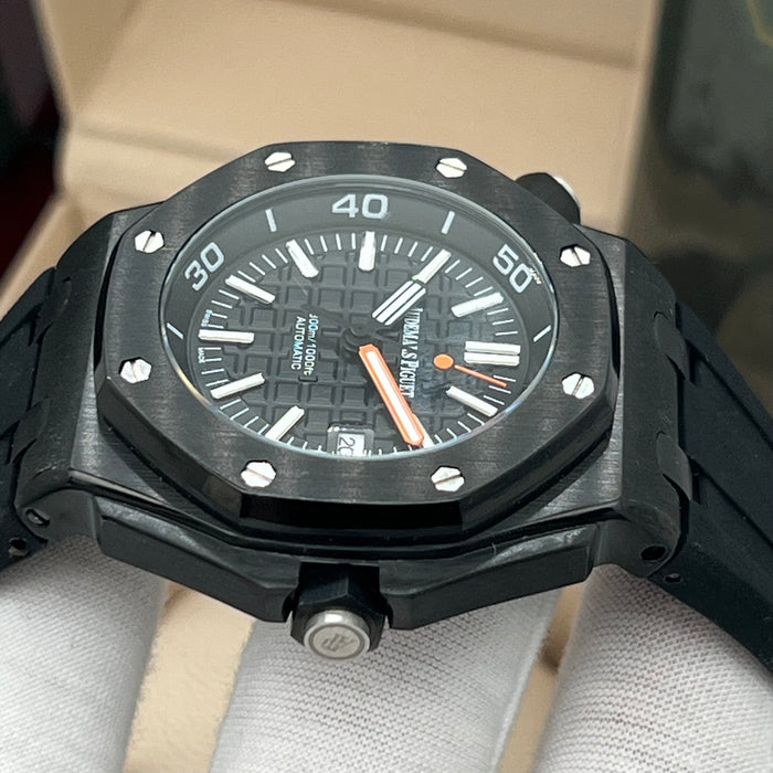 Audemars Piguet Royal Oak Offshore Diver – Forged Carbon & Ceramic Stealth Edition