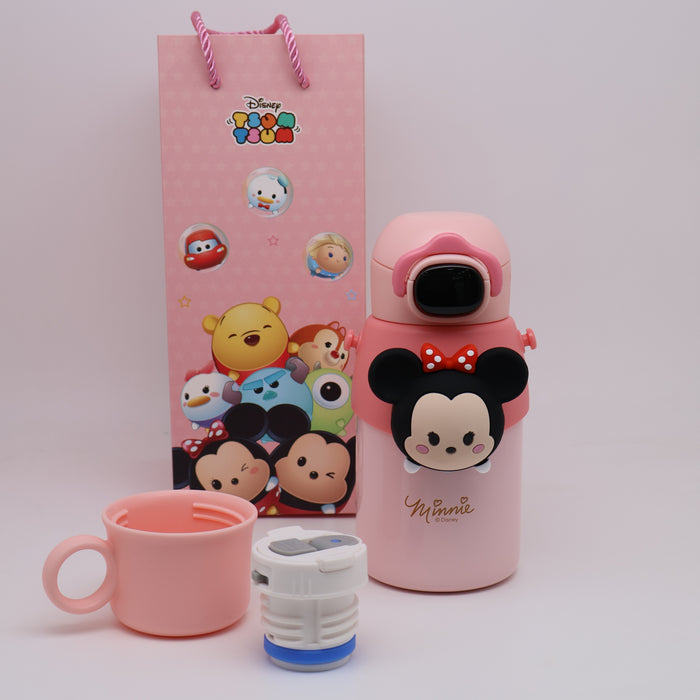 Disney Children's Thermos Mug 490mL Stainless Steel Girl Student Smart