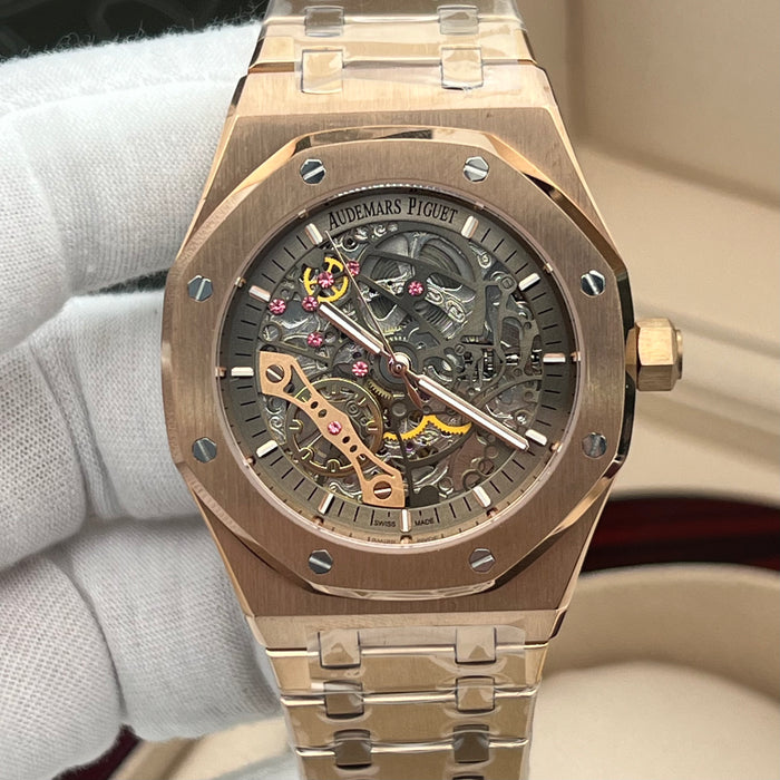 Audemars Piguet Royal Oak Offshore Diver Skeleton Rose Gold