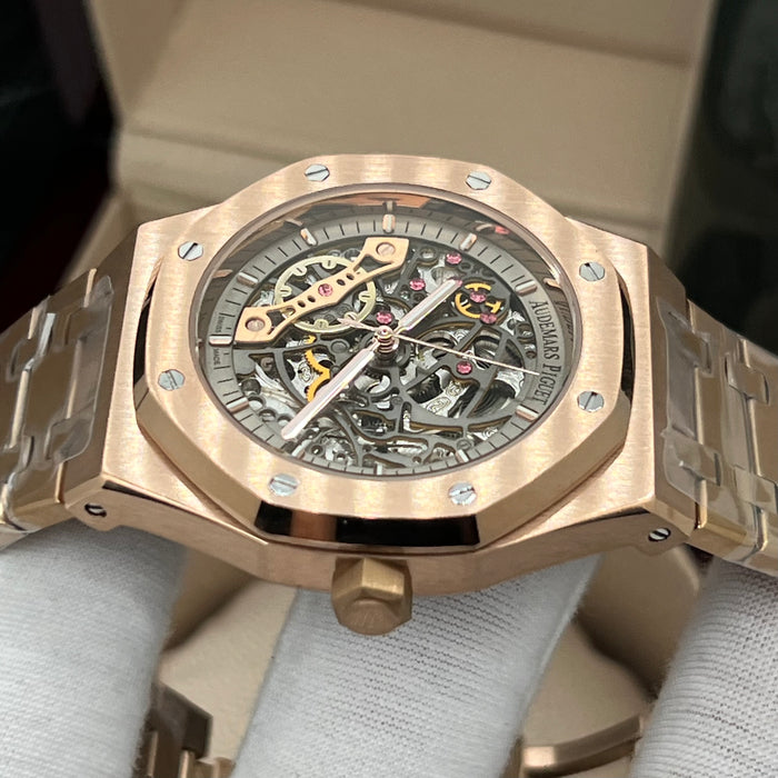 Audemars Piguet Royal Oak Offshore Diver Skeleton Rose Gold