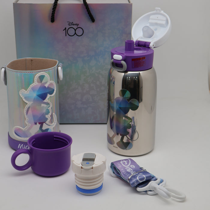 Disney Stainless Steel Bottle With Cover Cup Starp 630mL