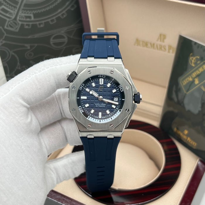 Audemars Piguet Royal Oak Offshore Diver Blue - Blue Rubber Strap