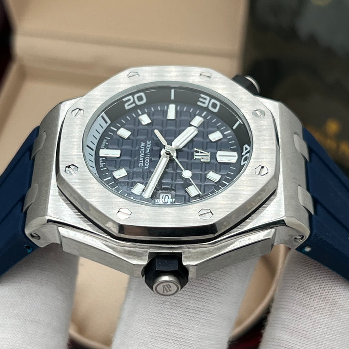 Audemars Piguet Royal Oak Offshore Diver Blue - Blue Rubber Strap