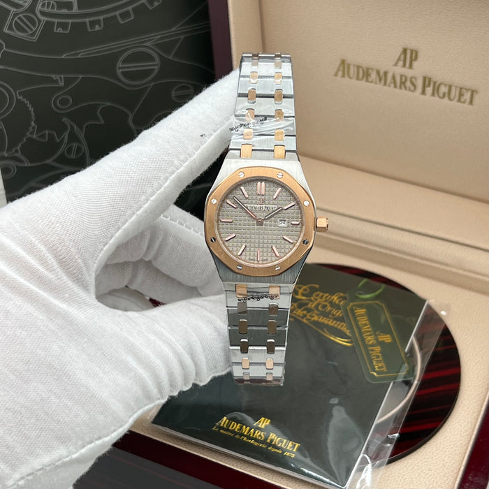 Audemars Piguet Royal Oak 33MM Two-Tone Rose Gold & Steel