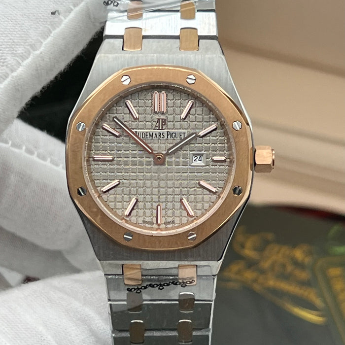 Audemars Piguet Royal Oak 33MM Two-Tone Rose Gold & Steel