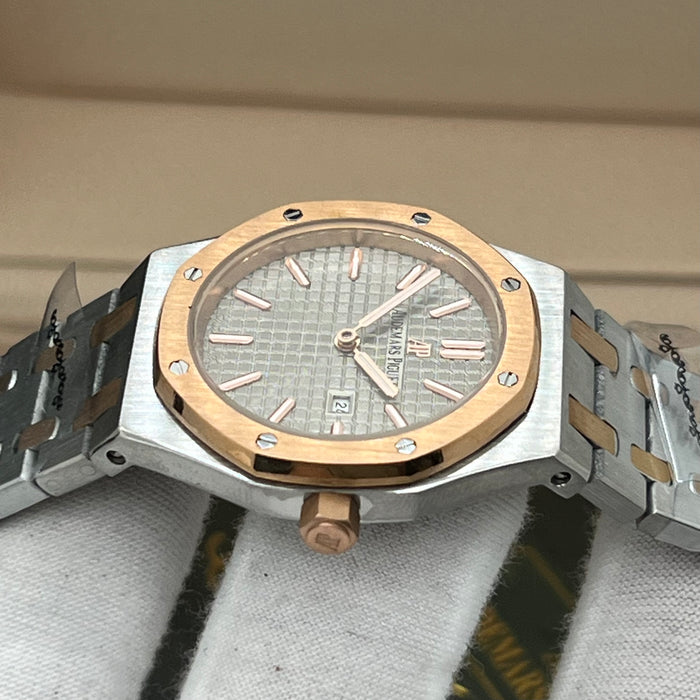 Audemars Piguet Royal Oak 33MM Two-Tone Rose Gold & Steel