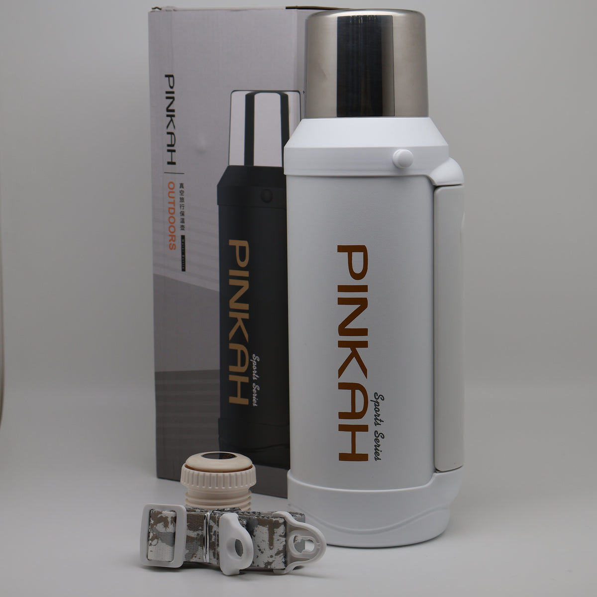 Pinkah Vacuum Cup Tea Coffe Thermos Stainless Steel 1800mL — Mr Lilac ...