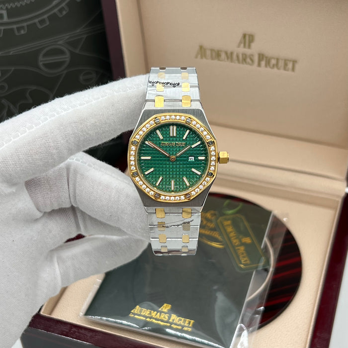 Audemars Piguet Royal Oak Selfwinding Two-Tone 33MM Diamond Bezel