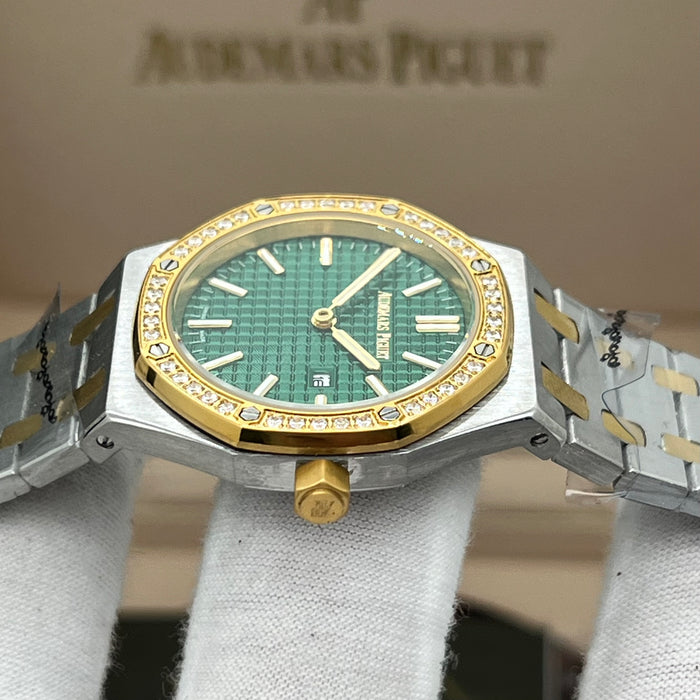 Audemars Piguet Royal Oak Selfwinding Two-Tone 33MM Diamond Bezel