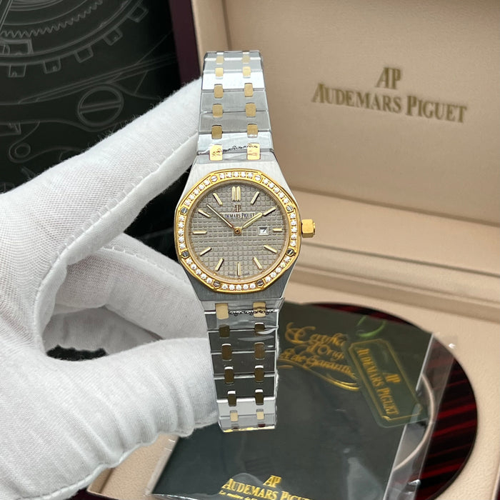 AUDEMARS PIGUET ROYAL OAK SELFWINDING TWO-TONE 33MM | GREY DIAL