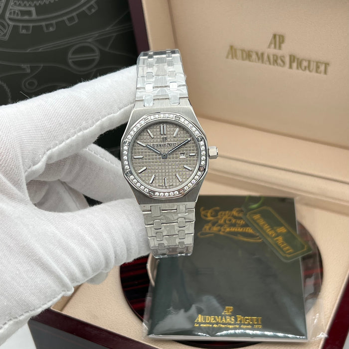 1. AUDEMARS PIGUET ROYAL OAK SELFWINDING 33MM | STAINLESS STEEL RUTHENIUM GREY