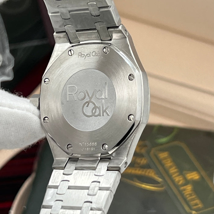 1. AUDEMARS PIGUET ROYAL OAK SELFWINDING 33MM | STAINLESS STEEL RUTHENIUM GREY